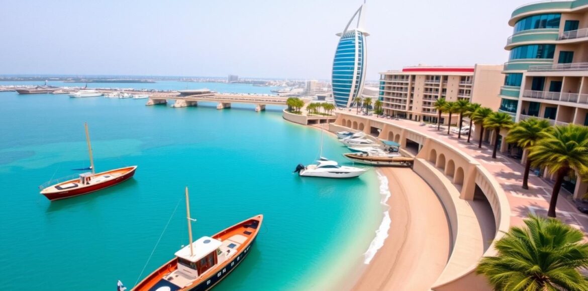 226745cf9ca0e317513c77094f5eb8da2ff72cf7c816406d4e2ffe11bc08cbc4.jpg An illustration of AI technology enhancing business automation in Dubai.